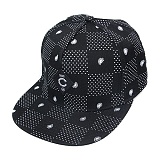 CHECKS STRAPBACK-BLK-̹