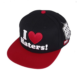 [DGK] HATERS SNAPBACK-BLK/RED