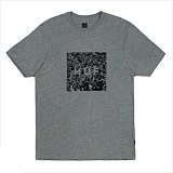WOOD STOCK BOX LOGO SS TEE_GRY-̹