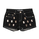 [JOYRICH] CASH FLOW DENIM SHORT-BLK-̹