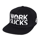 WORK SUCKS SNAPBACK-BLACK-̹