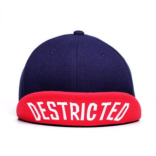 [MADHATTER] GEEKS BB CAP DESTRICTED-NAVY/RED