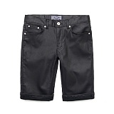 [MODIFIED] M#0339 1/2 BLACK COATING PANTS-̹