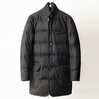 [WHYWORKS] S.A.C DOWN SINGLE COAT - BLK