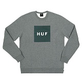 BOX LOGO CREWNECK FLEECE-GRY-̹