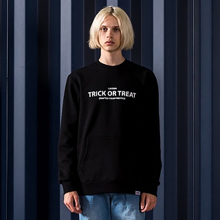 ARRANGE SWEATSHIRTS-BLACK