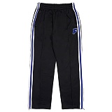 [FRESH ANTI YOUTH] LOGO ZIP TRACK PANTS-BLACK-̹