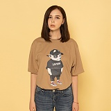 HIGHEND LAYGOM S/S TEE-BEIGE-̹