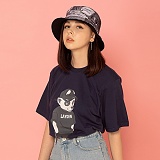 HIGHEND LAYGOM S/S TEE-NAVY-̹