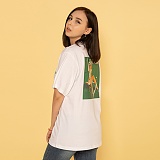 TENNIS PINUP S/S TEE-WHITE-̹