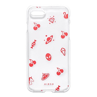 CHERRY PATTERN PHONE CASE HS [RED]