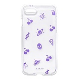 CHERRY PATTERN PHONE CASE HS [PURPLE]-̹