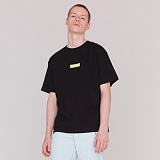 5.B.O BOX LOGO T-SHIRTS-BLACK-̹