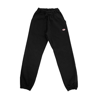 OVAL SWEATPANTS-BLACK