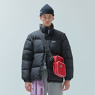 2WAY SLOGAN DUCK DOWN е_black