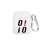 BIG LOGO AIRPODS CASE_white-̹