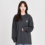 (K126) ��ũ ���� ����Ƽ CARBON HEATHER (CRH)-�̹���